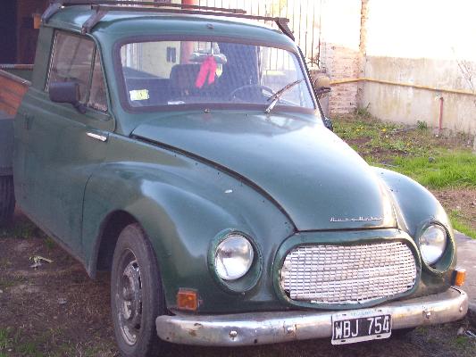 Auto Union pick up en Alte Brown