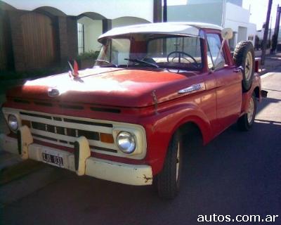 modelo 1961 86000 km Nafta ford f100 modelo 1961 v8 unica en su estado