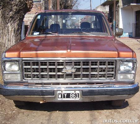 modelo 1980 60000 km GNC pick up chevrolet silverado modelo 80 con 