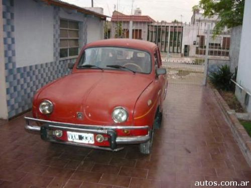 modelo 1963 11111111 km Nafta renault gordini del 1963 