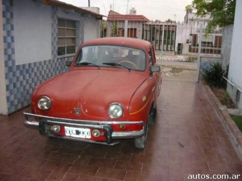 Renault Gordini dauphine en Avellaneda ARS 9000 Renault Gordini dauphine