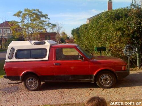 Fiat Fiorino PickUp con cupula en Pilar ARS 12500